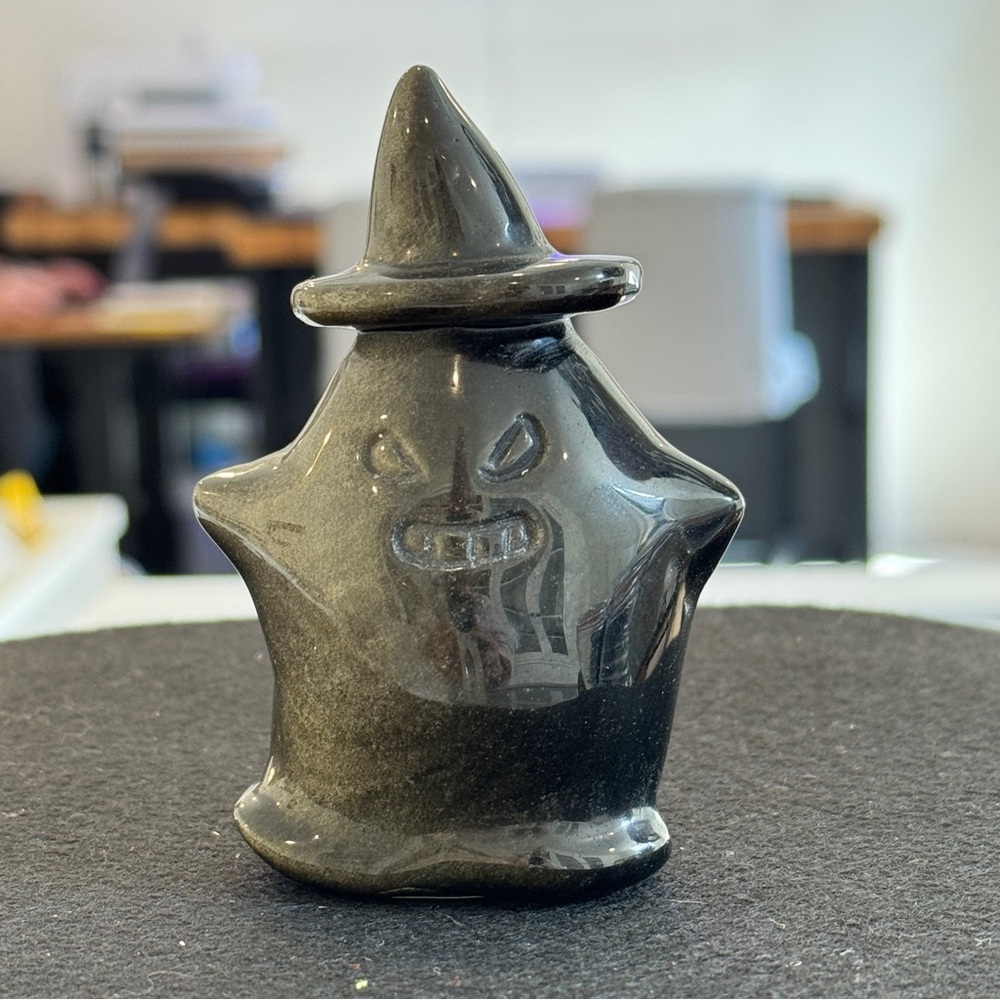 Black Gold Sheen Obsidian Ghost